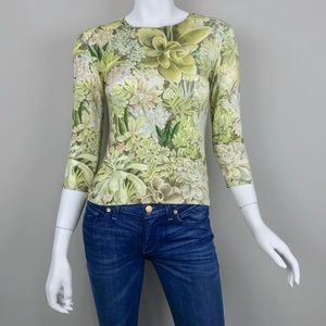 {Leggiardo} Succulent Plant Shaped Knit Tee, $295